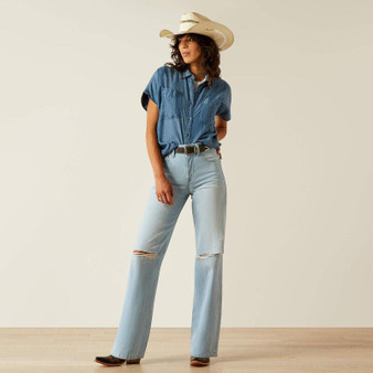 ARIAT Ariat Women's Chambray Vacation Shirt 