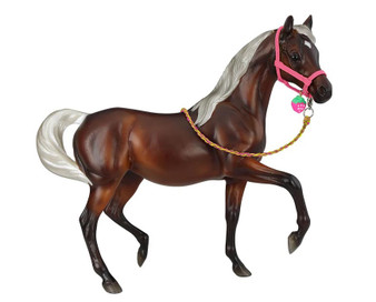Breyer Silver Bay/Taffy Pink Perfection 4-Ever Friends Gift Set