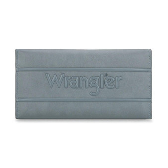 MONTANA WEST Montana West Wrangler Jean Long Wallet With Detachable Zipper Pocket 