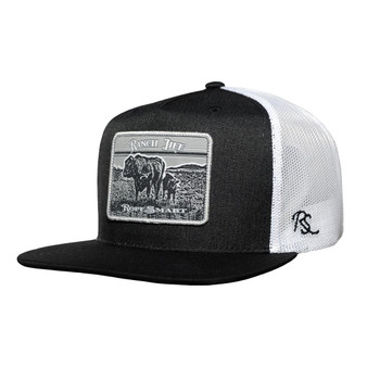 ROPESMART Ropesmart Black Ranch Life Trucker Cap 