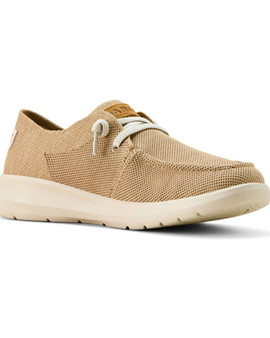 ARIAT Ariat Women's Tan Moc Toe Hilo Casual Shoe 