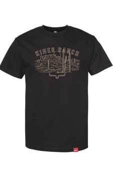 KIMES RANCH Kimes Ranch Women's Black Mountain Badge Tee 