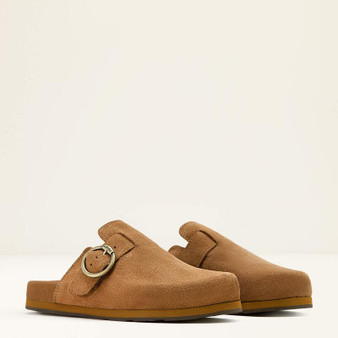 ARIAT Ariat Women's Caramel Suede Slip On Country Mule 