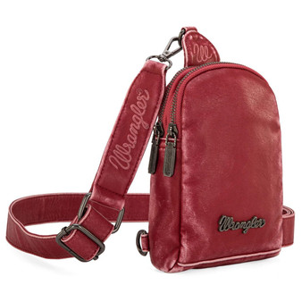 MONTANA WEST Montana West Wrangler Pink Sling Bag/Crossbody Bag 
