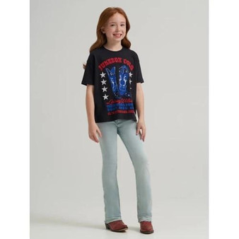 WRANGLER Wrangler Girl's Black Beauty Jukebox T Shirt 