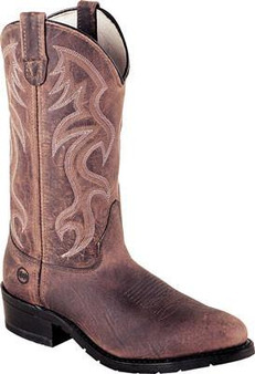 DOUBLE H BOOTS Double H Men's Range Docker Sahara Non-Safety Toe Western Work Boot 