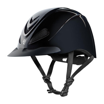 TROXEL Troxel Unisex Black Duratec Liberty Riding Helmet 