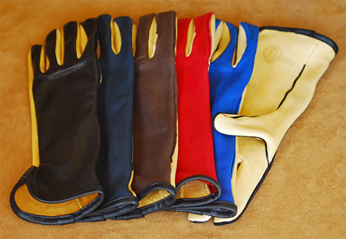 Geier Glove Company Two Tone Deerskin Bull Riding Glove