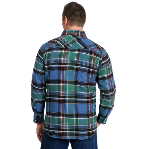 Wrangler Men's Assorted Color Plaid 