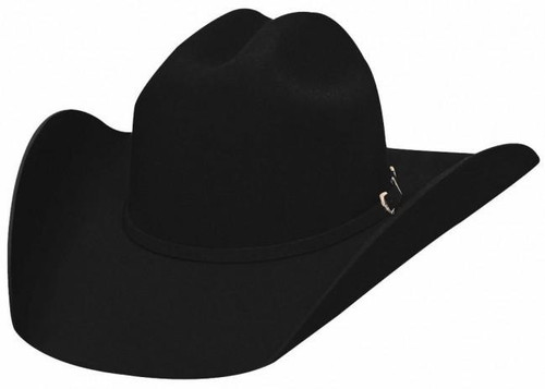 Bullhide Hats Unisex Black Appaloosa 2X Wool Cowboy Hat