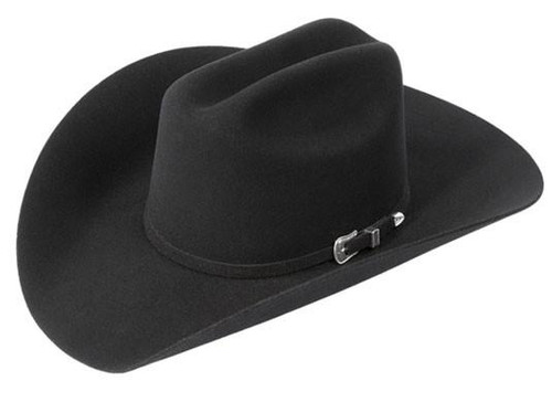 Bailey Unisex Black 4X Lightning Cowboy Hat