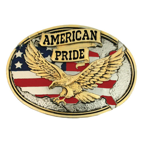 Montana Silversmith American Pride Eagle Belt Buckle
