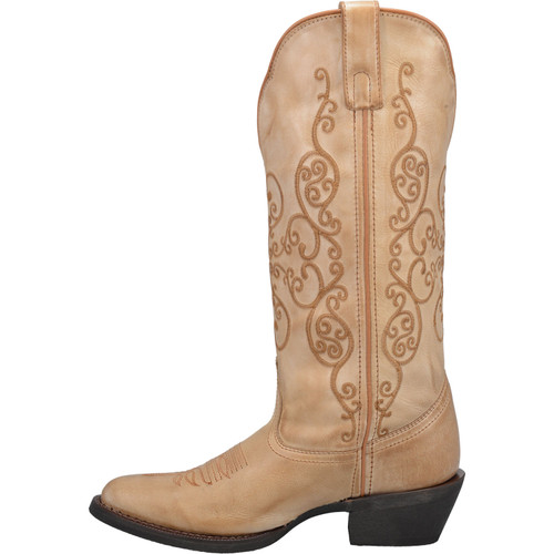 Laredo Women's Lindy Tan Full Calf Western Cowboy Boot 51123 