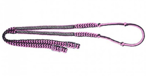  JTI Tough-1 Knotted Competition Reins With Crystal Accents 
