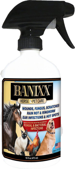 BANIXX Banixx 16 Oz. Horse & Pet Care Wound & Fungus Spray 