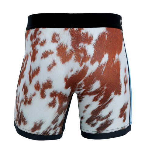 CINCH Cinch Men's Multicolor Cow Print Boxer Brief 