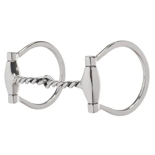 WEAVER Weaver Pro Series 5" Sweet Iron Wire Offset Dee Snaffle Bit 25-0031 