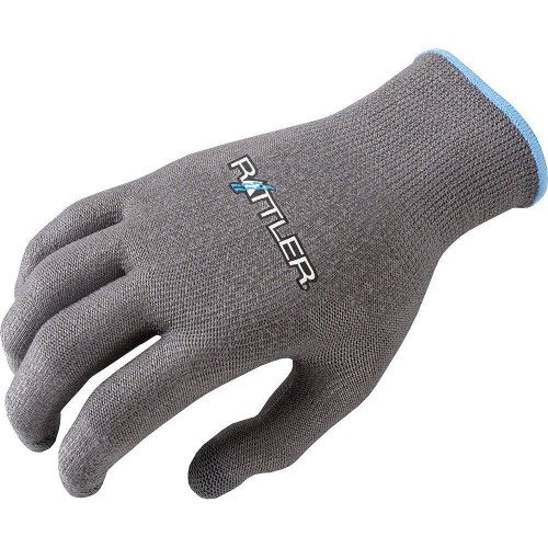 Rattler Steel Grey High Performance Roping Glove Large (Pack of 6)