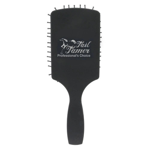 Professional's Choice Tail Tamer Black Long Tooth Paddle Brush