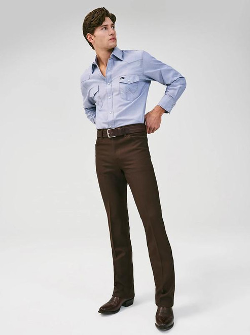 Wrangler Men Brown Wrancher Dress Polyester Jean | JW Stores