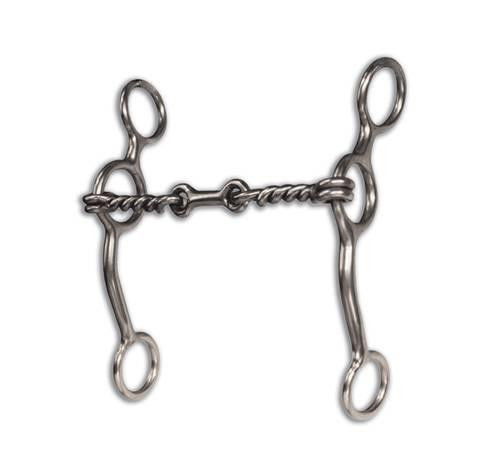 PROFESSIONAL'S CHOICE Professional's Choice Silver Long Shank Dogbone Western Bit 