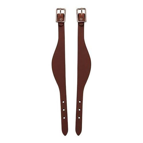 Weaver Bridle Leather Flared Fender Hobbles Mahogany