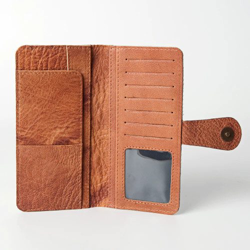 Women's Long Cowhide Wallet