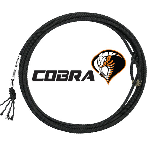 Fast Back Ropes Black 31' Cobra Head Rope