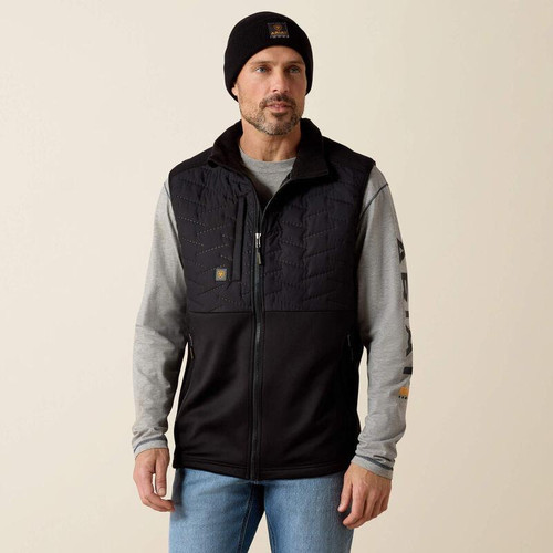 ARIAT Ariat Men's Rebar Cloud 9 Insulated Vest - Black 