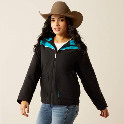 Ariat Women's Pioneer StretchShell Black Capri Breeze Jacket