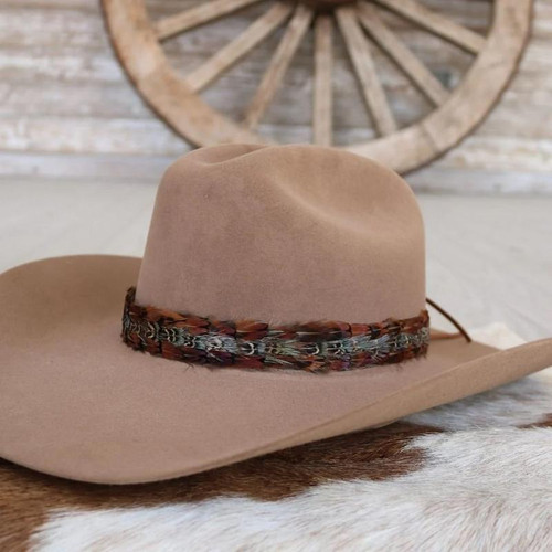 Willow Lane Brazos Western Feather Hat Band