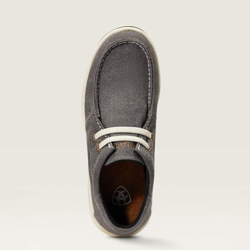 Ariat Girl's Slip On Hilo Shoes - Washed Black
