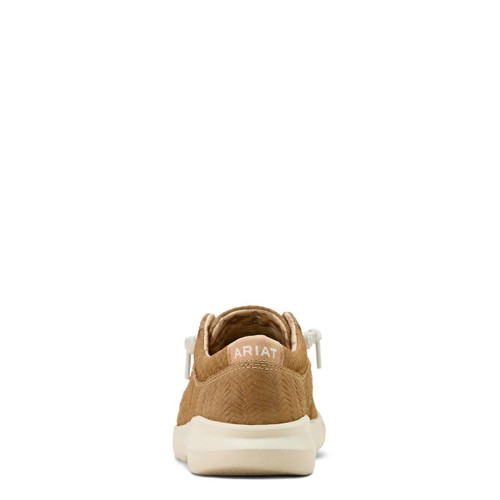ARIAT Ariat Women's Tan Woven Emboss Slip On Hilo Shoe 
