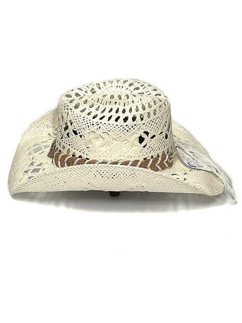 ARIAT Bullhide White Naughty Girl Western Straw Hat 
