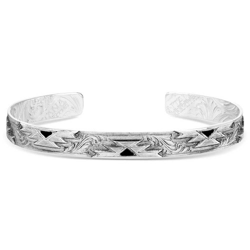 Montana Silversmiths Silver Southwest Horizons Cuff Bracelet