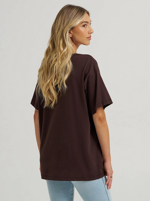 WRANGLER Wrangler Women's Mole X Lainey Wilson Call A Cowboy Oversized Tee 