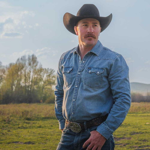 MONTANA SILVERSMITH Montana Silversmiths Men's Silver Forged In Freedom Buckle 