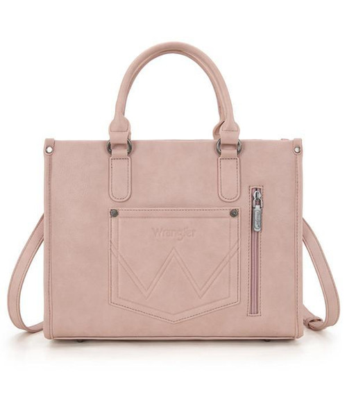 MONTANA WEST Montana West Wrangler Women's Dark Pink Aztec Sherpa Tote Crossbody Bag 