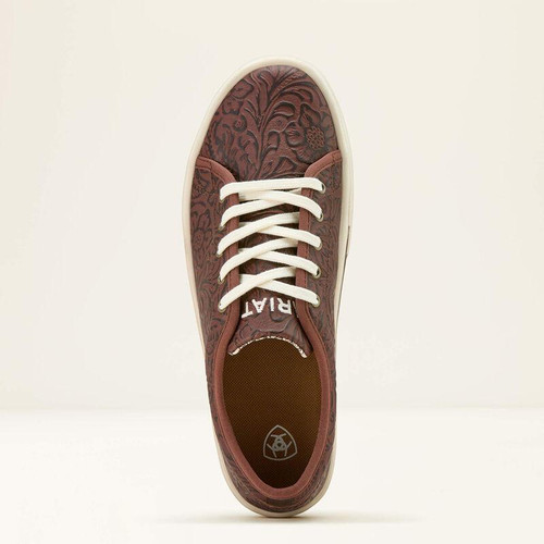 ARIAT Ariat Women's Brown Floral Emboss Skylar Shoe 