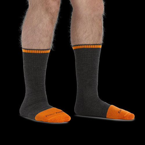 Darn Tough Men's Graphite Steely Boot Work Socks