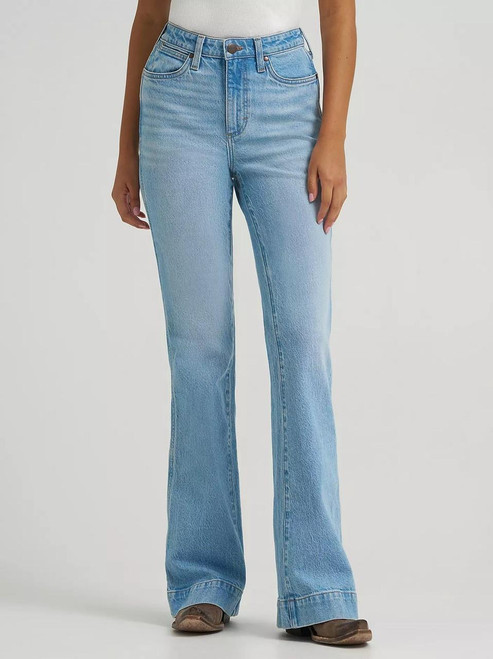 Wrangler Women's Kelsey Retro Bailey High Rise Trouser Jean