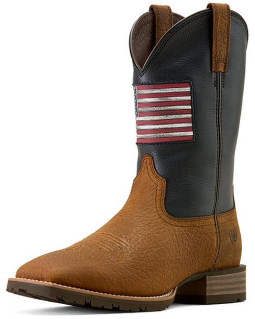 Ariat Men's Earth Hybrid Rancher Patriot Cowboy Boot