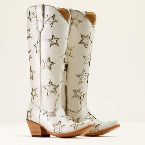 ARIAT Ariat Women's Ivory Pearl Casanova Star X Toe Western Boot