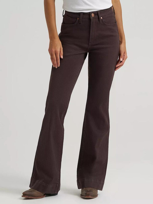 WRANGLER Women's Wrangler Retro Bailey High Rise Colorwash Trouser Jeans - Vera 
