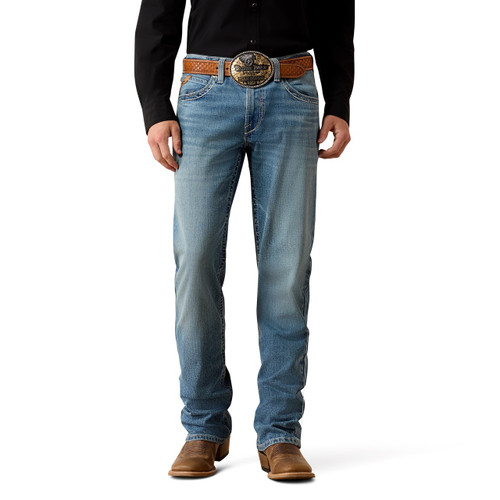Ariat M5 Straight Jonathan Logan Wash Straight Leg Men's Jeans
