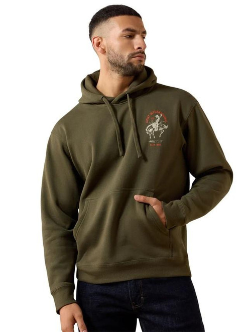 ARIAT Ariat Grape Leaf International Rodeo Men's Hoodie 