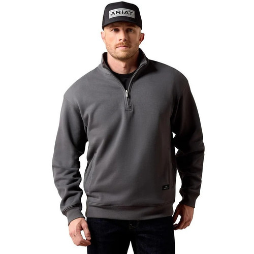 Men's Ariat Dark Shadow Core Quarter Zip Sweatshirt