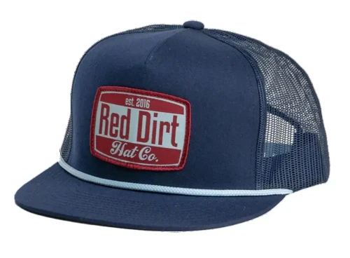RED DIRT Red Dirt Howdy Snapback Cap In Navy 