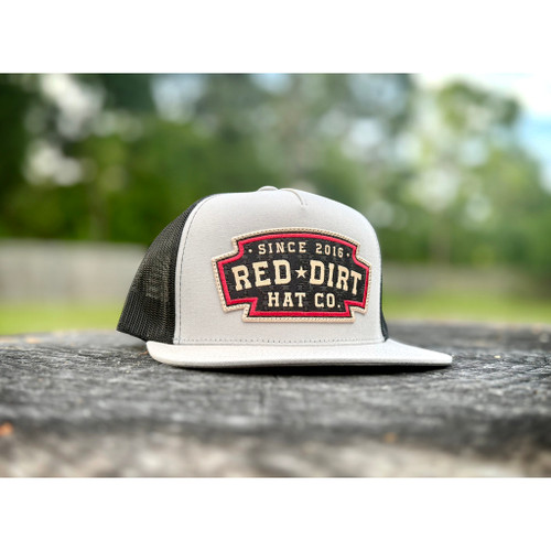 Red Dirt Up In Lights Silver/Black Cap