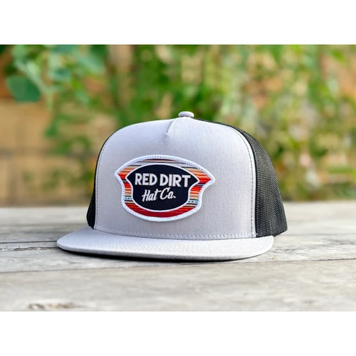 Red Dirt Saddle Pad Ball Cap - Silver/Black